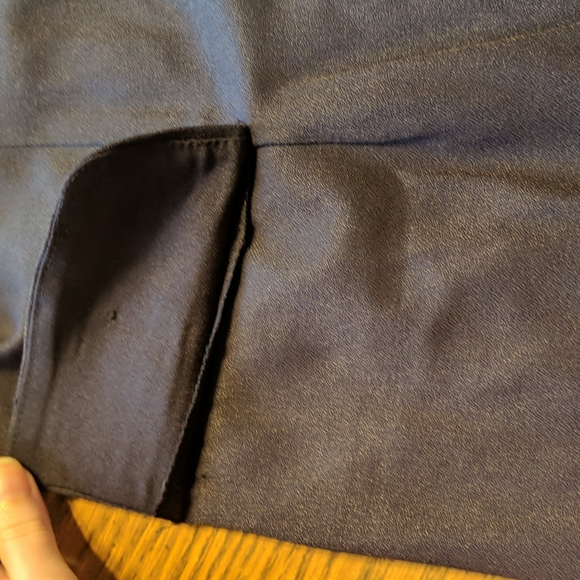 Vintage John Roberts Western Style Navy Red Pants Suit 9/10 Large - Picture 9 of 16